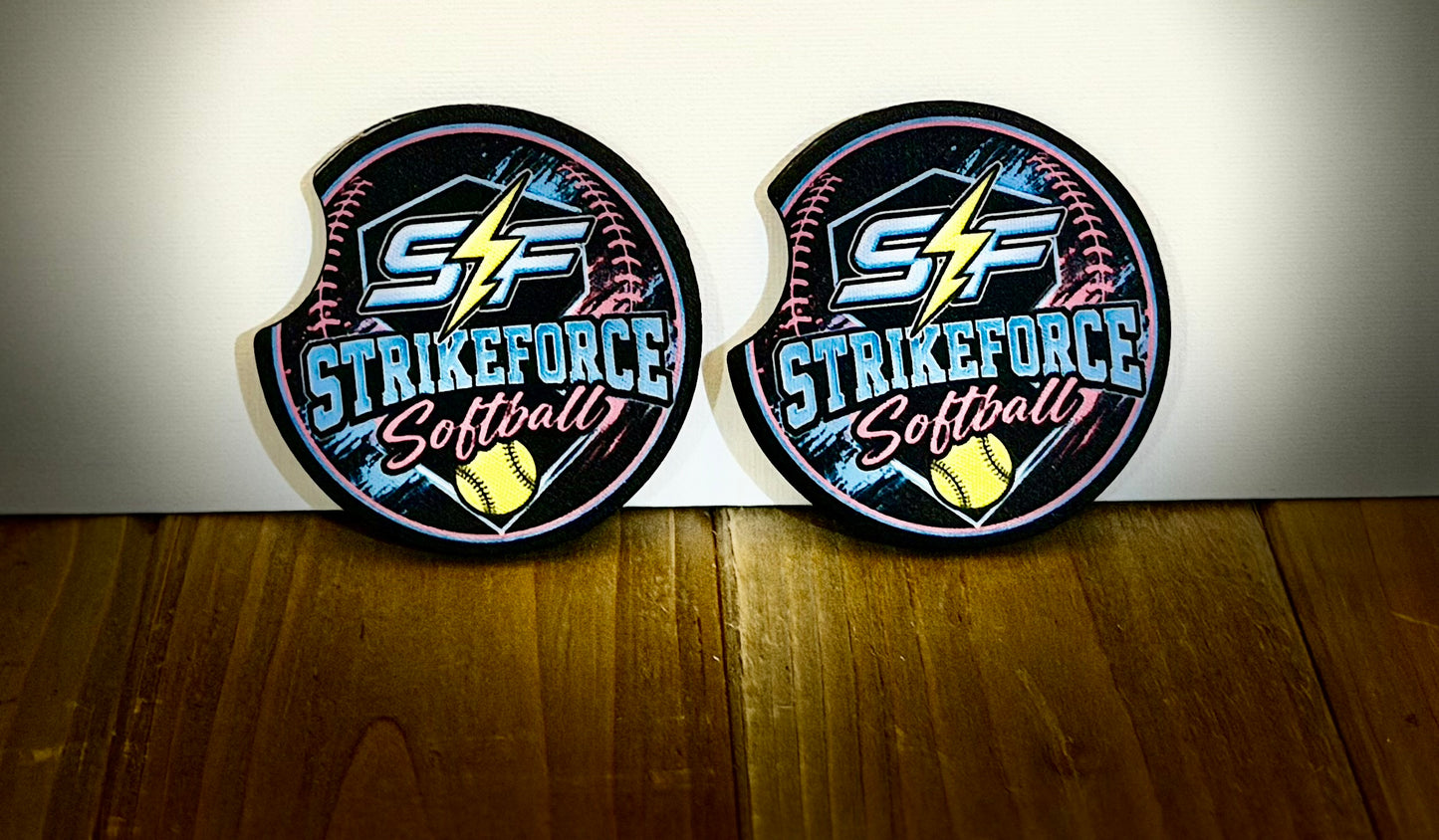 Lady Strikeforce Car Coasters