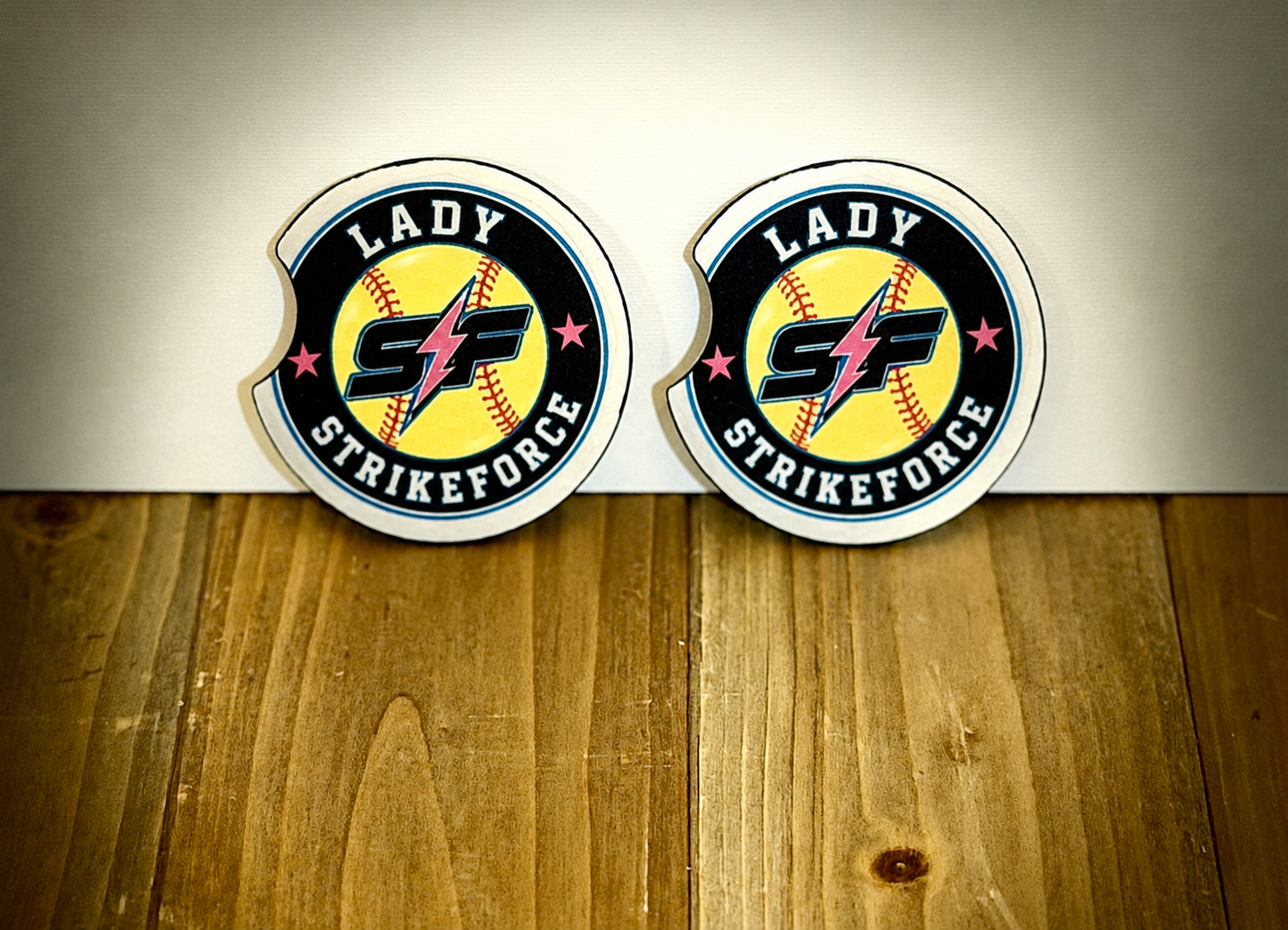 Lady Strikeforce Car Coasters
