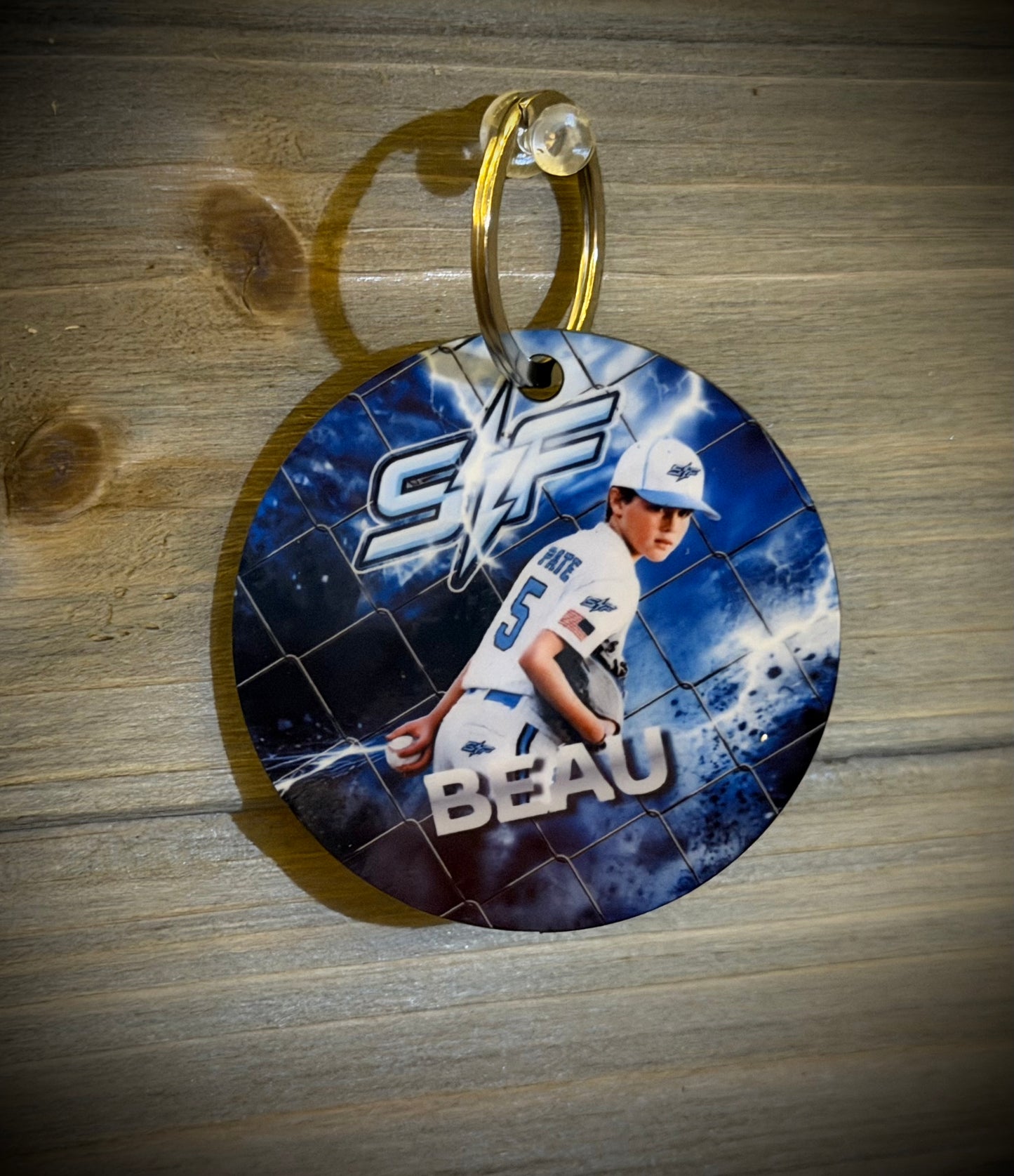 Strikeforce Baseball Keychain