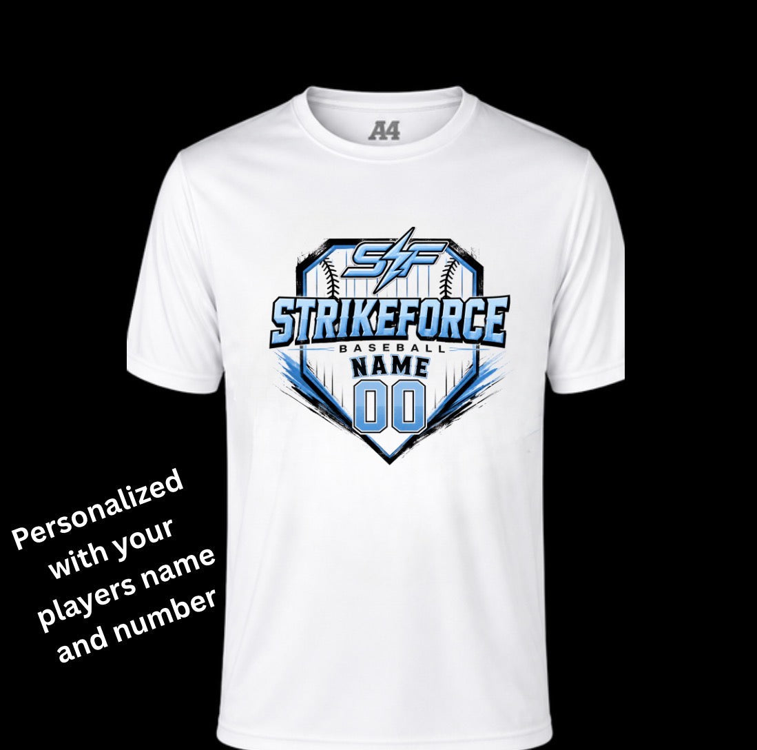 Strikeforce Baseball Spirit Shirt- Design 7 (Personalized)