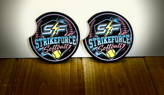 Lady Strikeforce Car Coasters
