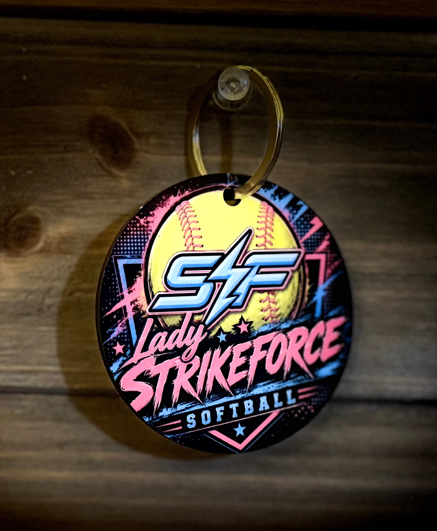 Lady Strikeforce Keychain