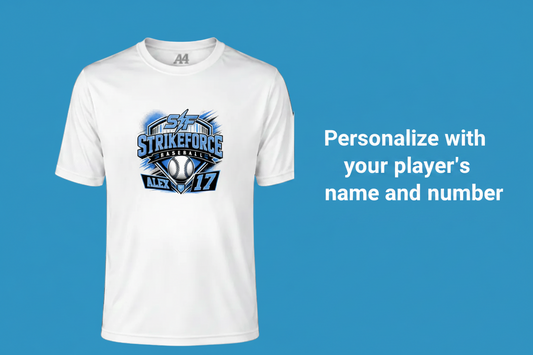 Strikeforce Baseball Spirit Shirt- Design 6 (Personalized)