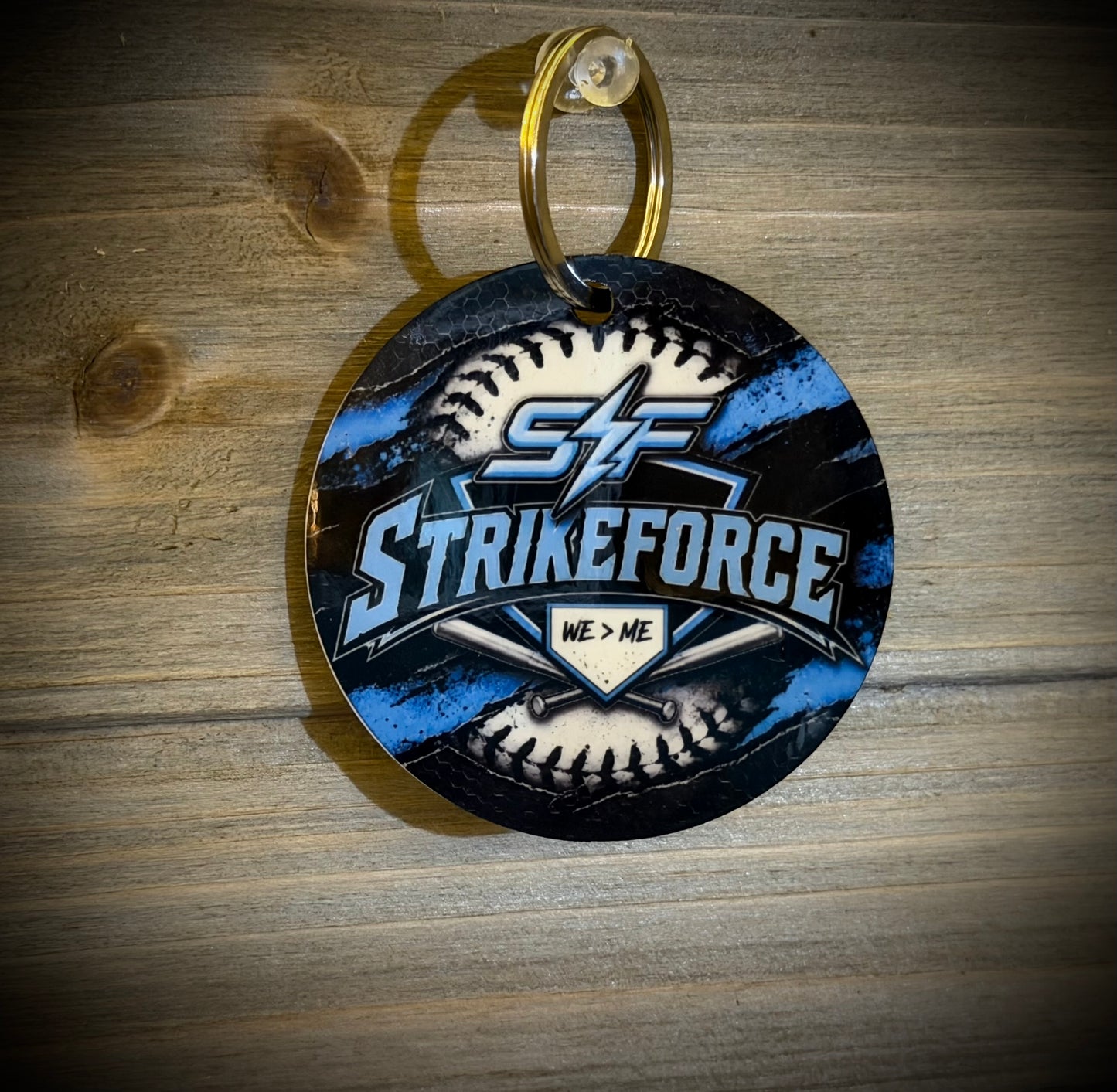 Strikeforce Baseball Keychain