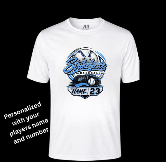 Strikeforce Baseball Spirit Shirt- Design 4 (Personalized)