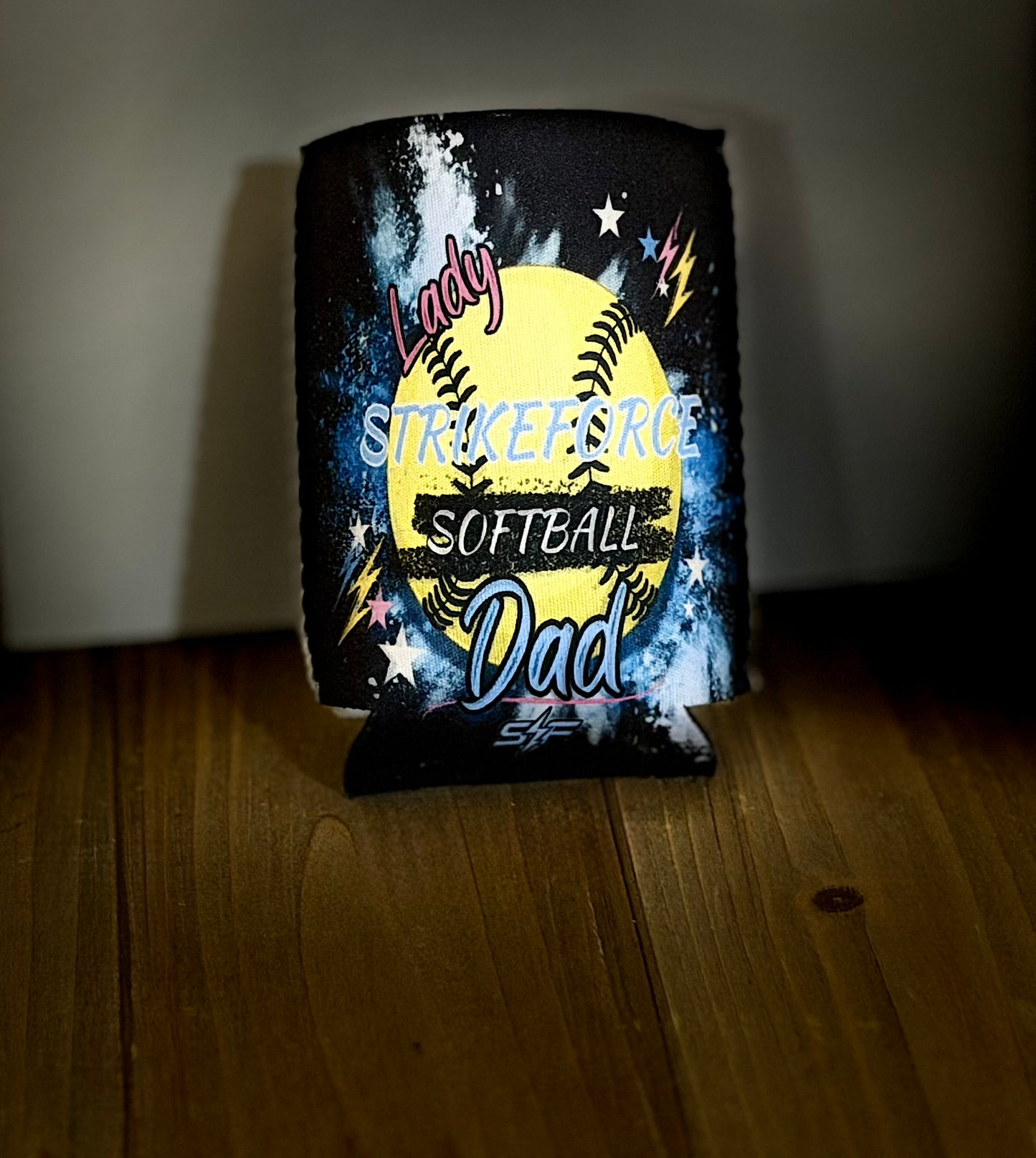 Lady Strikeforce Dad Koozie